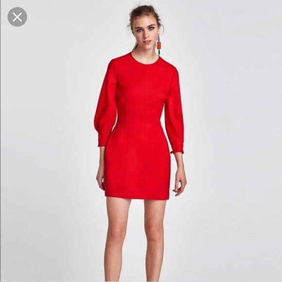 Zara Dresses & Skirts - Zara Red Dress